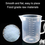 1000ml 薄型PPプラスチックフラスコ デジタル計量カップ シリンダースケール メスシリンダー 実験室用ツール 1000ml計量カップ