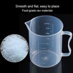 500ml PPプラスチックフラスコ デジタル計量カップ シリンダースケール計量ガラス 実験室用ツール、500ml