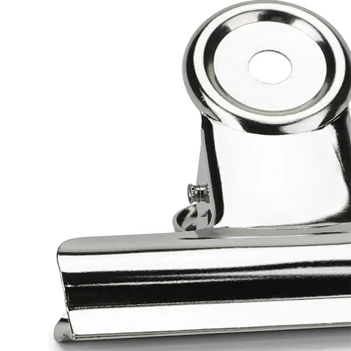 100PCS 22mm Silver Metal Stainless Steel Round Clip Notes Letter Paper Clip Office Bind Clip, 100PCS / 22mm