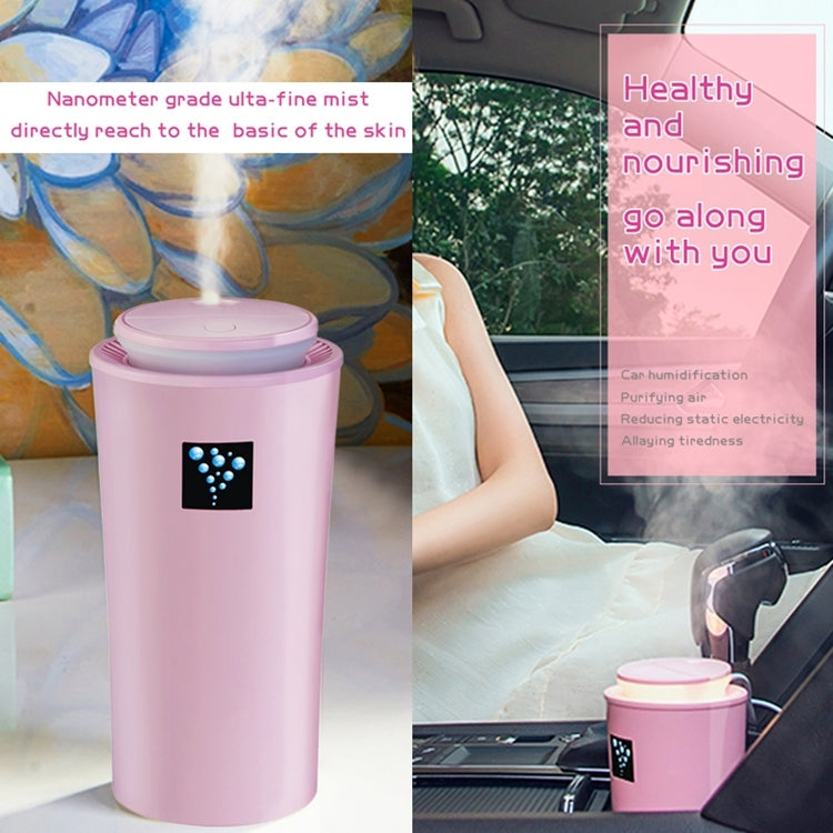 小型-3 2W 加湿器 湿度計 保湿器具 LEDナイトライト付き、水タンク容量: 260ml