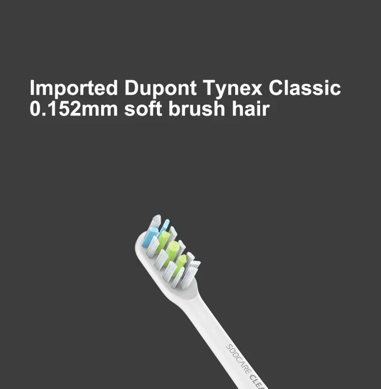 2個入り オリジナル Xiaomi Youpin 一般清掃用交換ブラシヘッド Xiaomi Soocare Sonic 電動歯ブラシ用（HC7711W） 一般清掃用ブラック