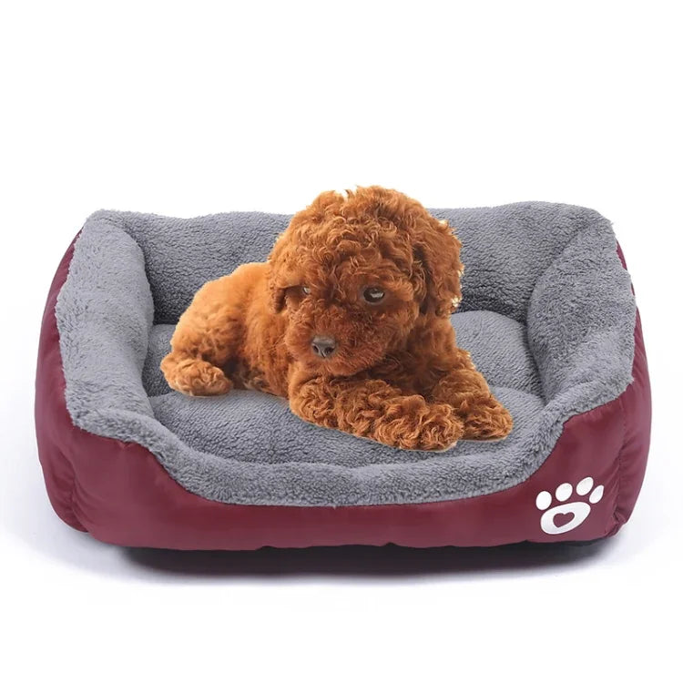 キャンディーカラー四季対応本物の暖かいペット用犬用犬舎マット テディ犬用マット, サイズ: XL, 80×60×16cm, サイズ: XL