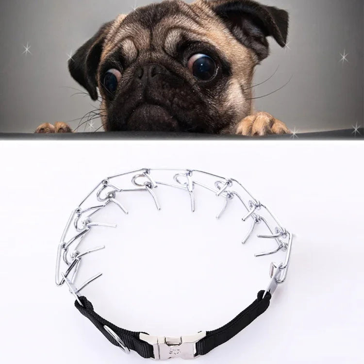 ペット犬用高品質金属首輪調節可能チェーン特定訓練用犬用チェーン首輪、サイズ: 4.0mm*60cm、犬用チェーン首輪