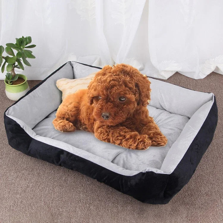 犬の骨柄大きく柔らかい暖かいケンネルペット犬猫用マット毛布、サイズ: M、70×50×15cm、サイズ: M