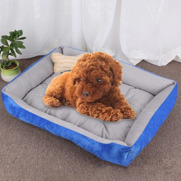 犬の骨柄大きく柔らかい暖かいケンネルペット犬猫用マット毛布、サイズ: M、70×50×15cm、サイズ: M