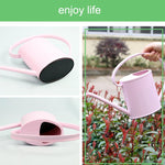 じょうろ PPガーデニング用品 じょうろ 長口じょうろ 灌漑ツール 携帯用花鉢 容量：1.3L ランダムカラー配送 容量：1.3L