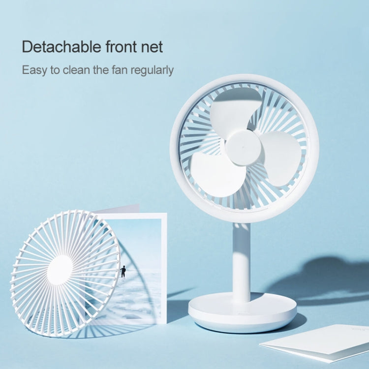 オリジナル Xiaomi Youpin SOLOVE USB充電式デスクトップ電気ファン 寮・オフィス用ミニファン、3段階速度調節付き、SOLOVE