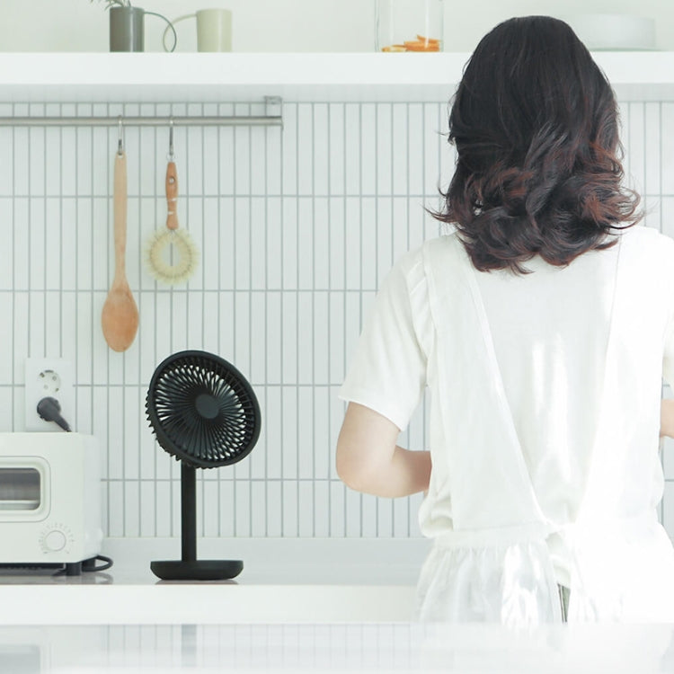 オリジナル Xiaomi Youpin SOLOVE USB充電式デスクトップ電気ファン 寮・オフィス用ミニファン、3段階速度調節付き、SOLOVE