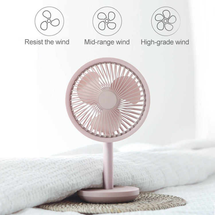 オリジナル Xiaomi Youpin SOLOVE USB充電式デスクトップ電気ファン 寮・オフィス用ミニファン、3段階速度調節付き、SOLOVE