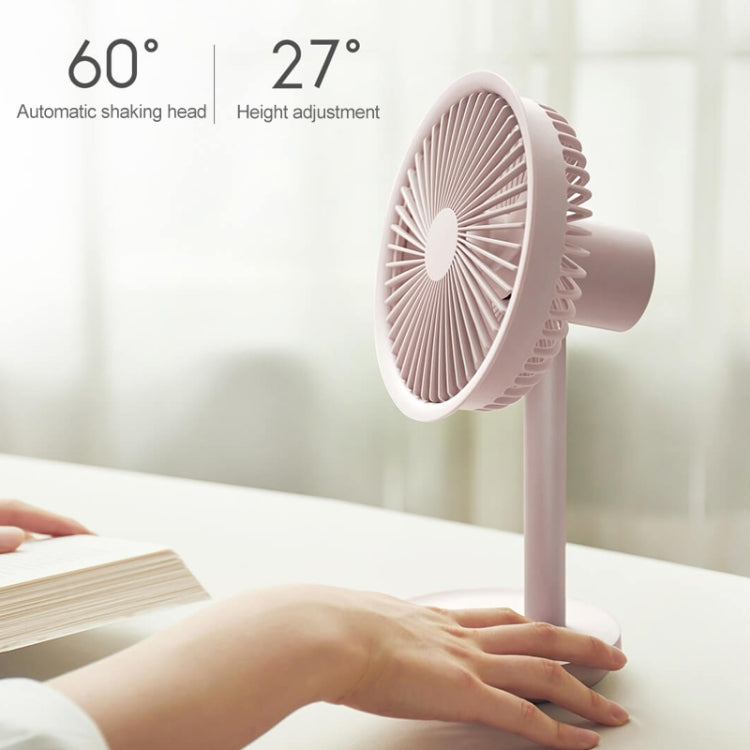 オリジナル Xiaomi Youpin SOLOVE USB充電式デスクトップ電気ファン 寮・オフィス用ミニファン、3段階速度調節付き、SOLOVE