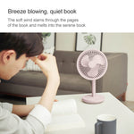 オリジナル Xiaomi Youpin SOLOVE USB充電式デスクトップ電気ファン 寮・オフィス用ミニファン、3段階速度調節付き、SOLOVE