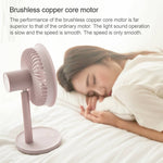 オリジナル Xiaomi Youpin SOLOVE USB充電式デスクトップ電気ファン 寮・オフィス用ミニファン、3段階速度調節付き、SOLOVE