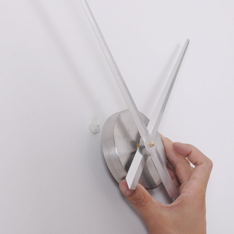 クリエイティブ3DミラーDIY壁ステッカー時計、サイズ：120*120cm、サイズ：120*120cm（ホワイト）、サイズ：120*120cm（イエロー）、サイズ：120*120cm（ブラック）