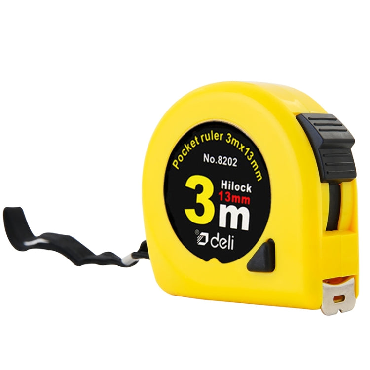deli 伸縮定規 メジャーテープ 携帯用プル定規 ミニ巻尺、長さ：3m、3m