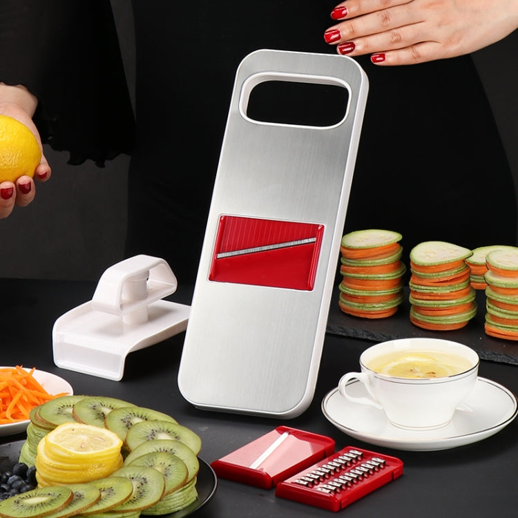 C321 多機能家庭用キッチンステンレス製野菜カッター ジャガイモおろし器、C321
