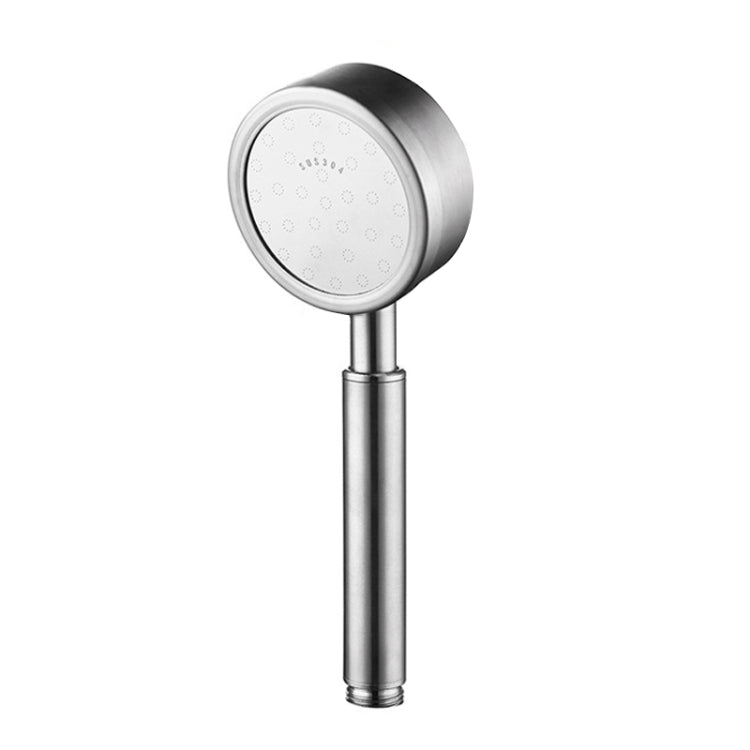 取り外し可能で洗える304ステンレス製丸型加圧ハンドシャワーヘッド、サイズ：80mm、パターンF