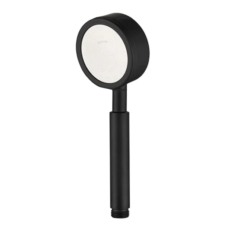 取り外し可能で洗える304ステンレス製丸型加圧ハンドシャワーヘッド、サイズ：80mm、パターンK