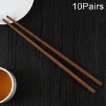 天然鉄木製滑り止め箸 10膳セット