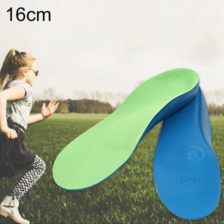 子供用PU XO脚矯正インソール、サイズ：16cm、サイズ：16cm