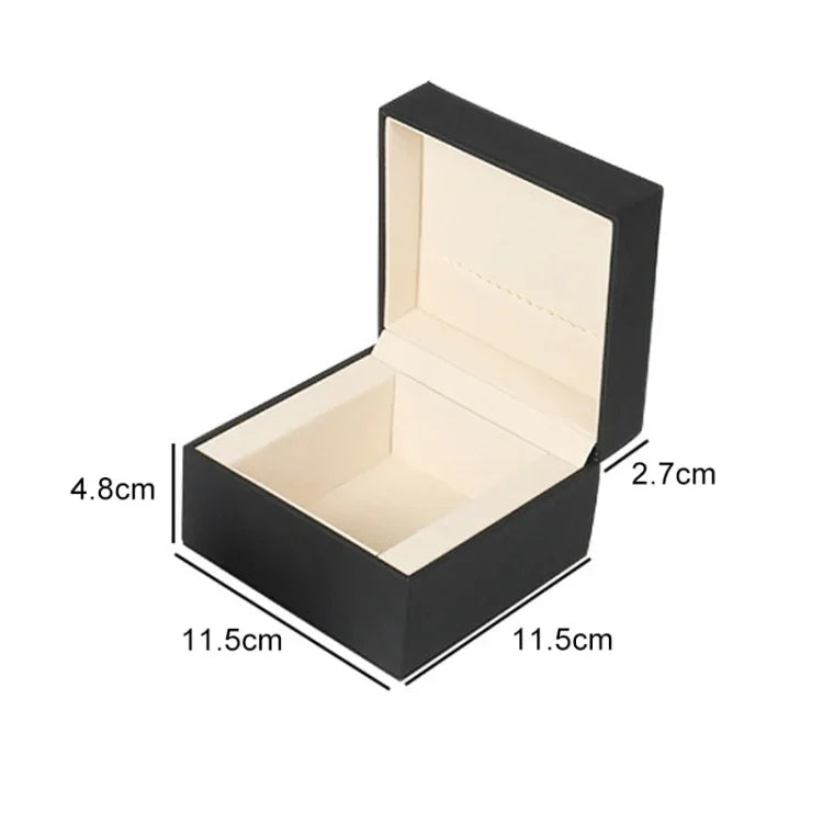 SBH002 PU Wrist Watch Storage Box Protective Case, Size: L, Size: L