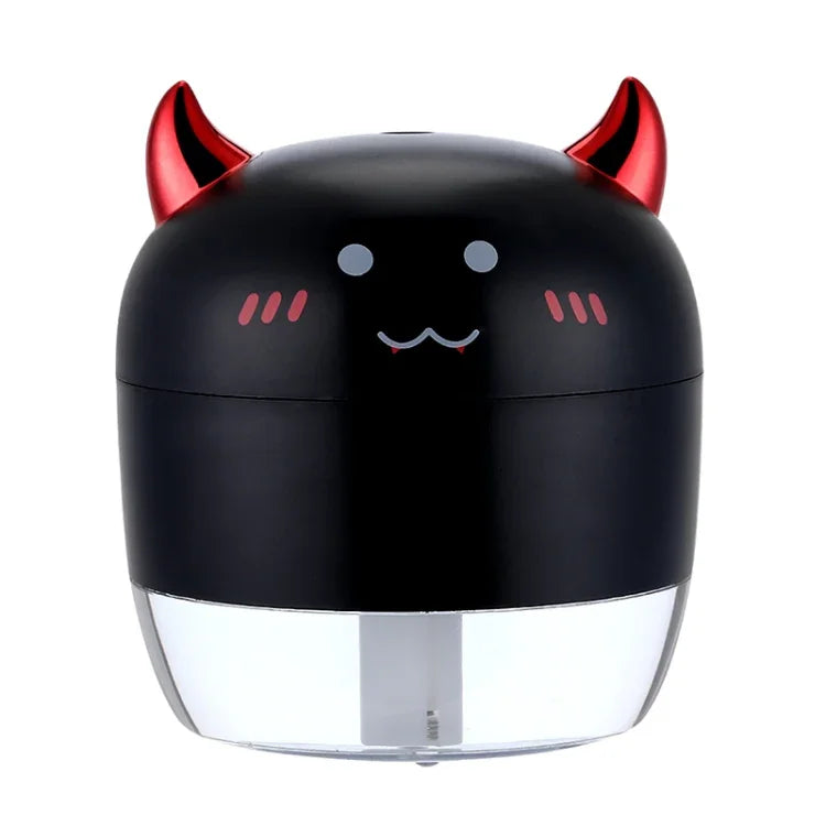 WT-H21デビルアトマイジング加湿器カラフルナイトライト付き、水タンク容量：200mL