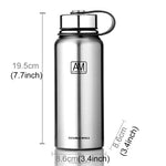 610mlアウトドア真空ステンレス製保温カップ ポータブル大容量スポーツボトル、610ml