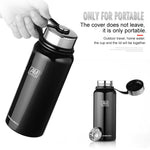 610mlアウトドア真空ステンレス製保温カップ ポータブル大容量スポーツボトル、610ml