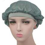ココナッツナイトキャップ エアコンキャップ ロングヘアキャップ ワイドバンド サテンボンネット