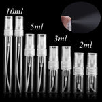 50個 香水ボトル スプレーボトル 香水ボトル 空ボトル、容量:2ML（透明）、2ML（透明）