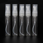 50個 香水ボトル スプレーボトル 香水ボトル 空ボトル、容量:5ML（透明）、5ML（透明）