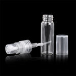 50個 香水ボトル スプレーボトル 香水ボトル 空ボトル、容量:5ML（透明）、5ML（透明）