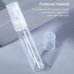 50個 香水ボトル スプレーボトル 香水ボトル 空ボトル、容量:10ML（透明）、10ML（透明）