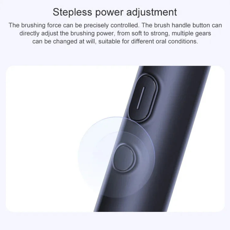 Xiaomi Mijia T700 IPX7 ソニック電動歯ブラシ LEDディスプレイ付き、電動歯ブラシ