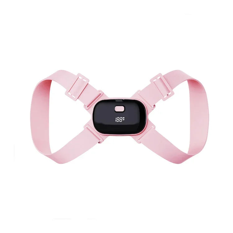 スマート姿勢矯正器 大人子供用 インテリジェント姿勢リマインダー 姿勢トレーナー、矯正用（グレー）、矯正用（ブラック）、矯正用（ピンク）