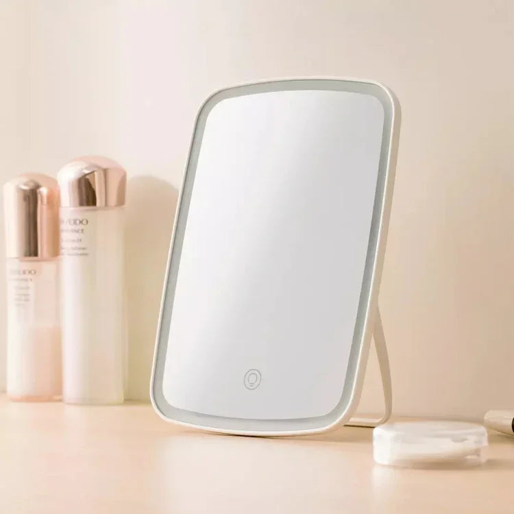 オリジナル Xiaomi Youpin jordan&judy 片面スクエア デスクトップ LED コスメティックミラー、単色スタイル