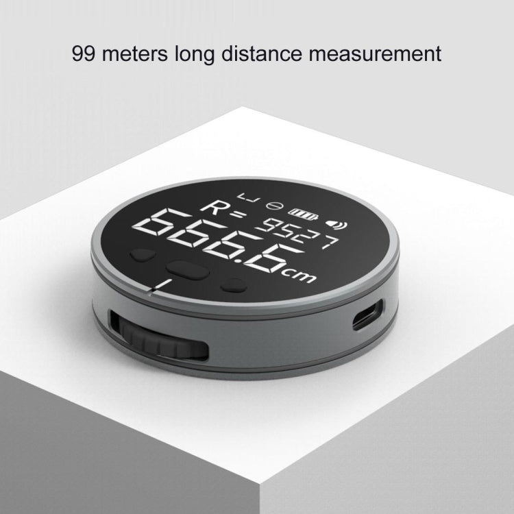 オリジナル Xiaomi Youpin Duka 電子定規 携帯型距離計 LCDスクリーン デジタル定規、デジタル定規