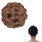30M33# ウィッグボールヘッドフラワーヘアピンヘアバッグウィッグヘッドバンド花嫁用、30M33#