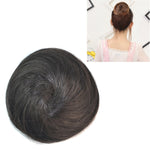 ウィッグお団子花形ヘアパッケージ ヘアディスク（栗色）