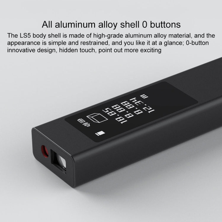 オリジナル Xiaomi Youpin DUKA LS5 タッチスクリーン 高精度赤外線レーザー距離計