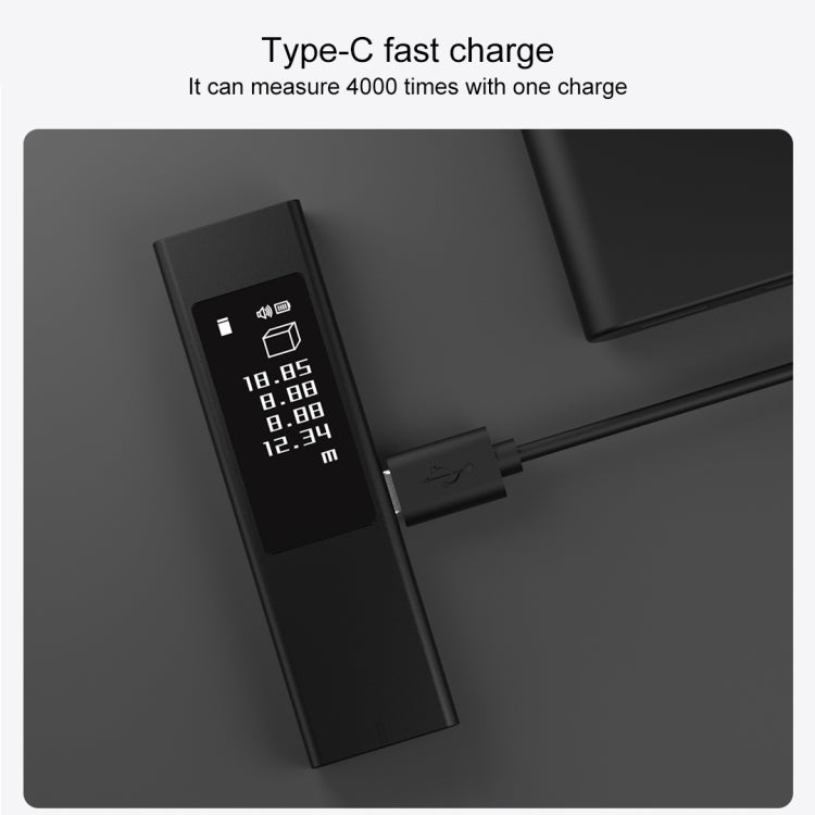 オリジナル Xiaomi Youpin DUKA LS5 タッチスクリーン 高精度赤外線レーザー距離計