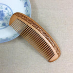 静電気防止マッサージ木製櫛＋ギフトボックス ギフトボックスの色はランダム 3
