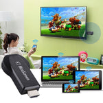 MiraScreen WiFiディスプレイドングル / Miracast Airplay DLNAディスプレイレシーバードングル ワイヤレスミラーリングスクリーンデバイス 2in1 USBケーブル付き