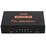 CY10 UHD 4K x 2K 3D 1 x 4 HDMIスプリッター、CY10