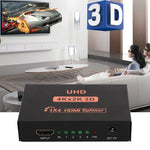 CY10 UHD 4K x 2K 3D 1 x 4 HDMIスプリッター、CY10