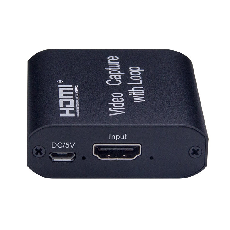 USB 2.0 to HDMI 4K HD Video Capture with Loop