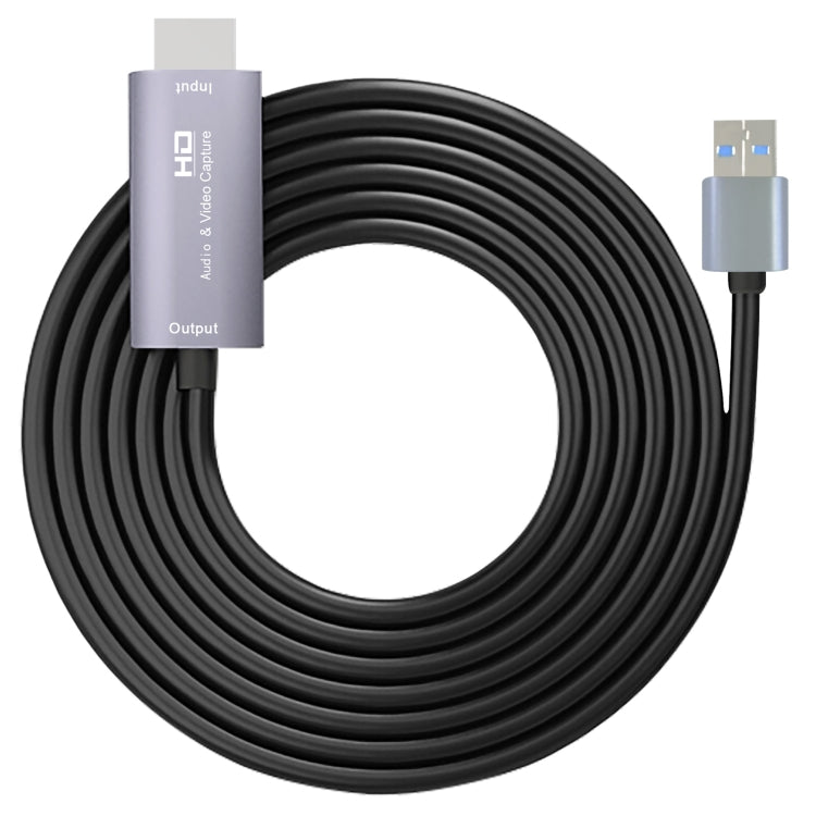 Z36 HDMI オスから USB オス HD ビデオキャプチャカード、ケーブル長さ: 2m、HDMI から USB