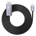 Z36A HDMIオス to USB-C / Type-Cオス HDビデオキャプチャーカード ケーブル長2m HDMI to Type-C