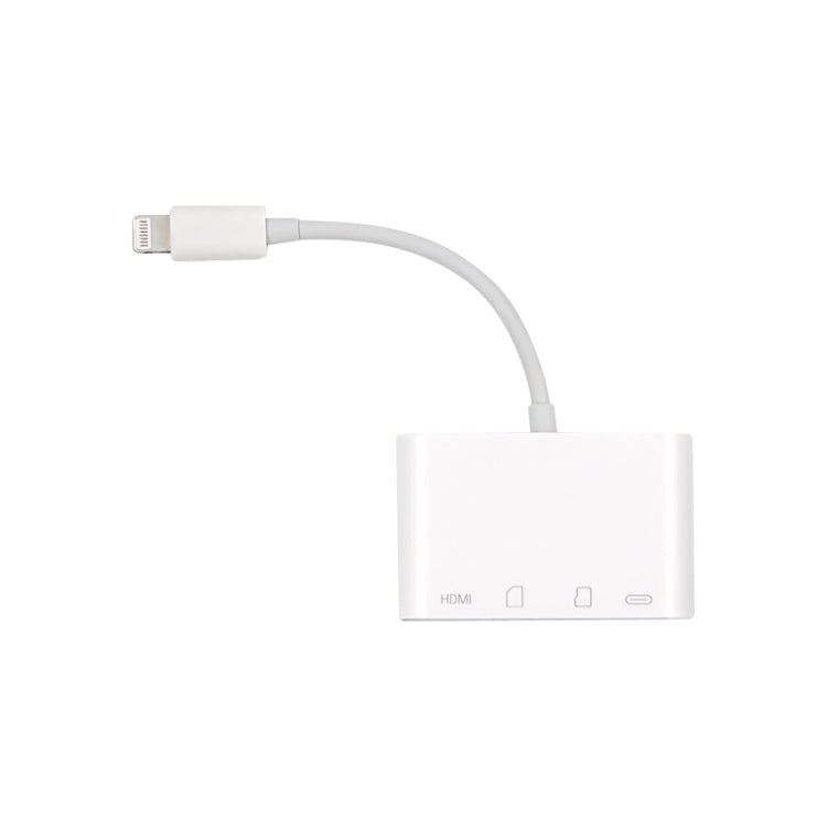 NK-103C 4イン1 8ピンからHDMI多機能モバイルフォンコンバーターアダプター, NK-103C