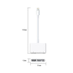 NK-103C 4イン1 8ピンからHDMI多機能モバイルフォンコンバーターアダプター, NK-103C
