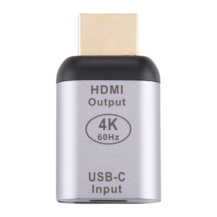 Type-C / USB-C メスからHDMIオス アルミ合金アダプター、Type-CメスからHDMIオス